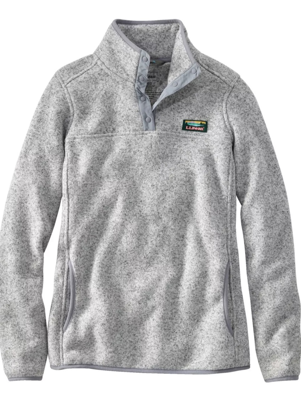 L.L. Bean Sweater Pullover in Pewter Size M